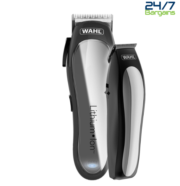 wahl hair clipper & trimmer kit black